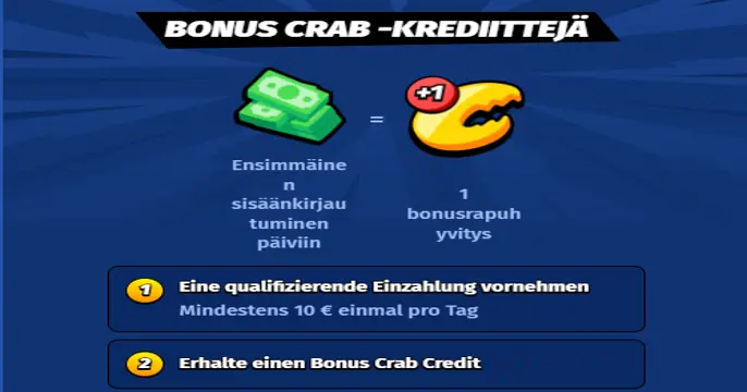 big clash bonus crab